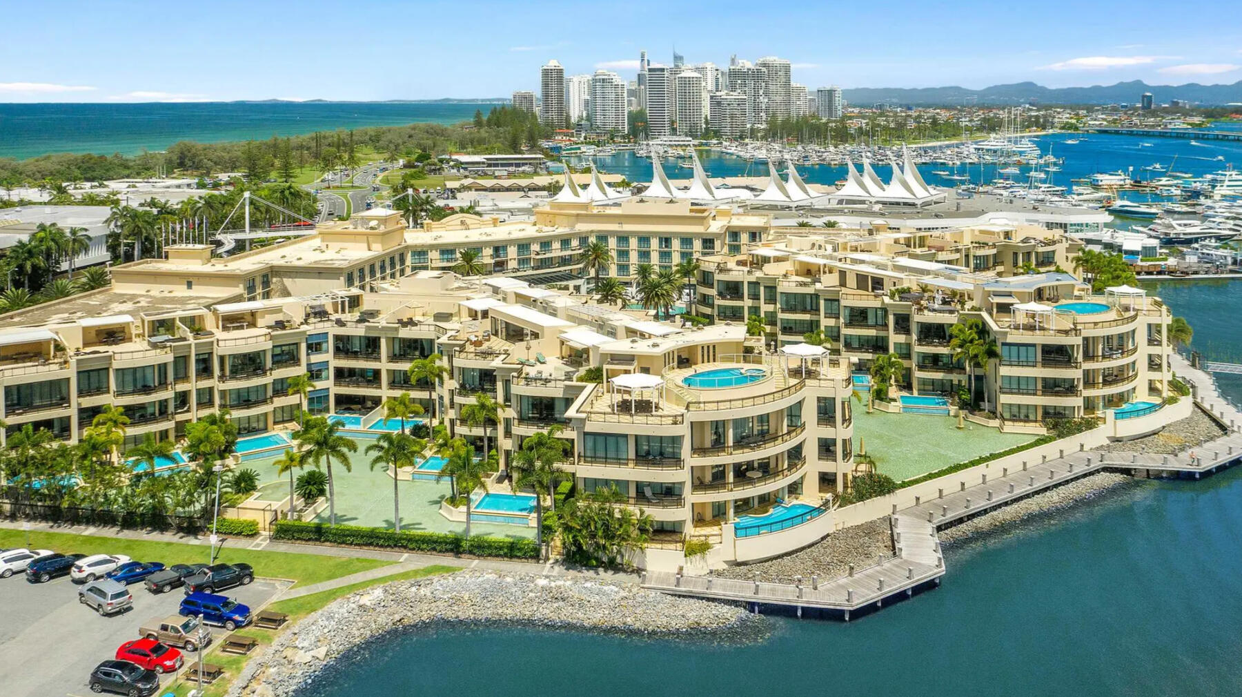 Medusa’s gaze gone in days as Gold Coast’s Palazzo Versace is no more